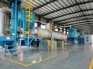 生產(chǎn)活性炭車(chē)間