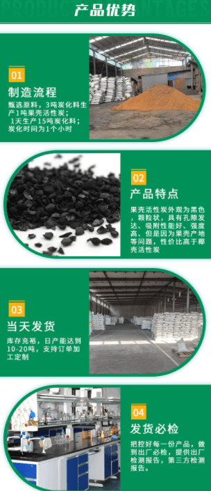 <a href=http://www.057412356.com/gkhxt/ target=_blank class=infotextkey>果殼活性炭</a>產(chǎn)品優(yōu)勢(shì)